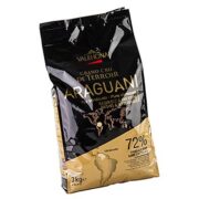 Araguani „Grand Cru”, ciemna kuwertura w formie pastylek callets, 72% kakao z Wenezueli, 3 kg
