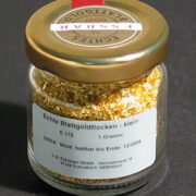 Gold Gourmet – pyłek z prawdziwego złota, drobny, złoto 22 karatowe, E 175, 1 g