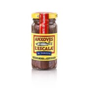 Filety anchois Najwyższej jakości, w oliwie z oliwek, L’Escala, 100 g
