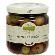 Oliwki mix, Melange Provencal z tymiankiem w oliwie z pestkami, Arnaud, 430 g