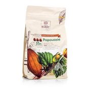 Original Papouasie, czekolada pełnomleczna, w formie pastylek callets, 35% kakao, 1 kg