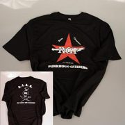 RGF T – shirt Classic, unisex, czarny z logo, rozm. XXXXL (4 – krotne XL), 1 szt.