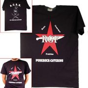 RGF T – shirt Classic, unisex, czarny z logo, rozm. XXXL (3 – krotne XL), 1 szt.