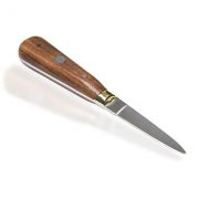 Nóż do ostryg, ze stali szlachetnej, uchwyt drewniany, schwere Qualität, ostrze 6,5 cm, 1 szt.