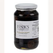 Czarne orzechy włoskie, w całości, w zalewie, Fink, 400g, netto 220 g