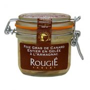 Wątróbka z kaczki – entier z armagnac, 100% foie gras, Rougie, 180g