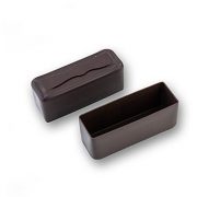 Formy czekoladowe, gorzka czekolada, w kształcie prostokata o wymiarach 60x20x25mm, 135 sztuk
