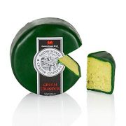 Cheddar – green thunder, z ziołami i czosnkiem w zielonym wosku 200g