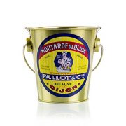 Fallot – musztarda Dijon, cienka i ostra, szkło w wiaderku, 420 ml