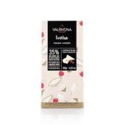 Valrhona Ivoire – Biała czekolada z malinami, 35% kakao, 120 g
